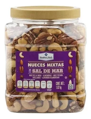 Member S Mark Nueces Mixtas Con Sal De Mar Kg Mercadolibre