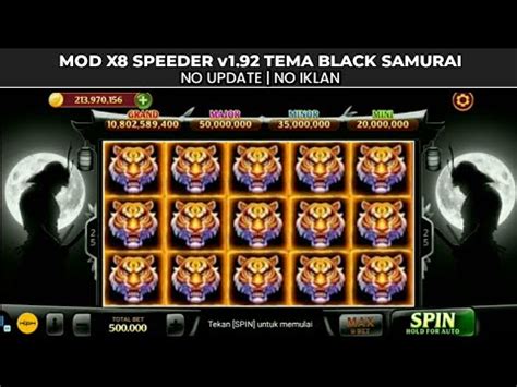 Higgs Domino Versi Terbaru MOD X8 Speeder V1 92 Tema BLACK SAMURAI