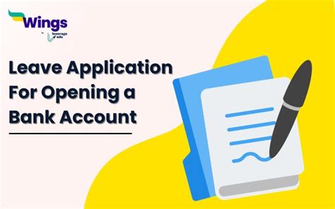 Application For Opening Bank Account Best Sample And Instructions Leverage Edu