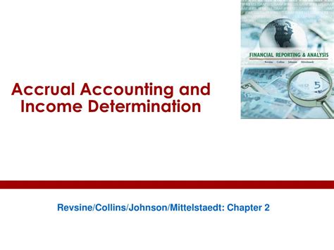 PPT Accrual Accounting And Income Determination PowerPoint