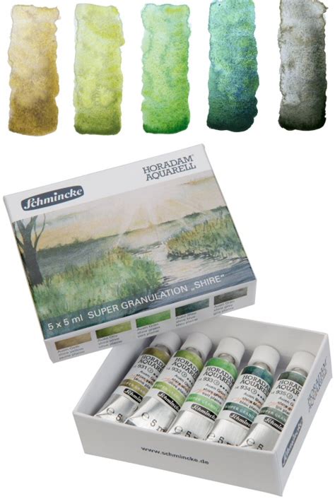 Schmincke Super Granulation Watercolour Set Picture And Details