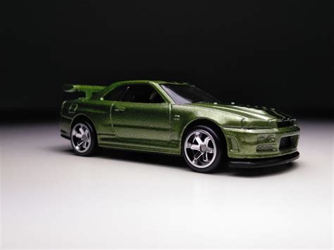 NISSAN SKYLINE R Hot Wheels Custom Real Rubber Tires Etsy