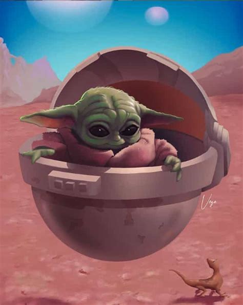 The Best Baby Yoda Fan Art In The Galaxy