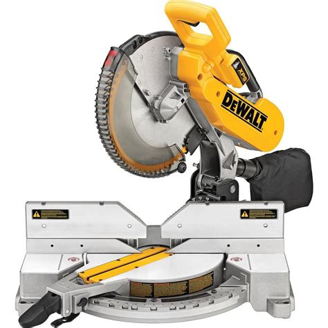 Dewalt 15 Amp 12 In Double Bevel Compound Miter Saw With Xps Light