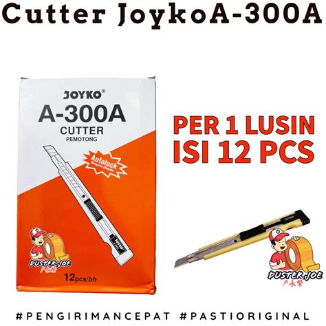 Jual Cutter Kecil Joyko A300A PER 1 PACK ISI 12 PCS Shopee Indonesia