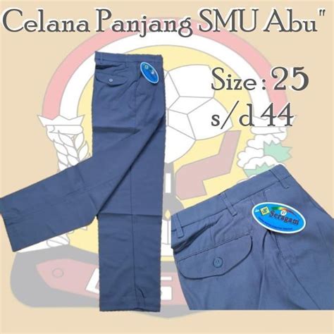 Jual Celana Seragam Panjang Smp Sma Merk Bullova Dan Seragam