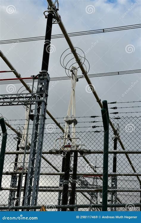 Electricity Station Transformer Substation Energy Distribution High