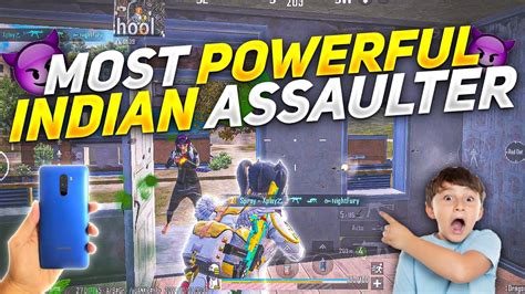 Most Powerful Indianassaulter Bgmi Montage Poco F Pubg Mobile