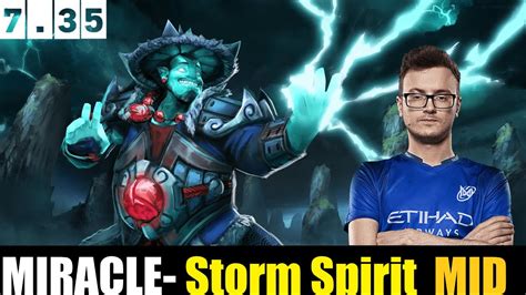 MIRACLE STORM MID 7 35 DOTA 2 HIGHEST MMR Dota2 Dota2gameplay