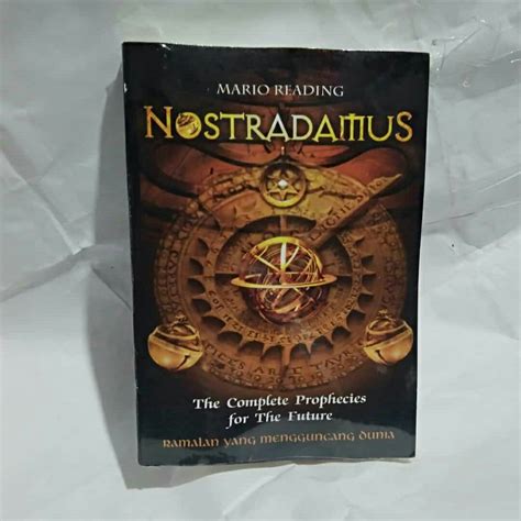 Jual Buku Nostradamus The Complete Prophecies For The Future Shopee