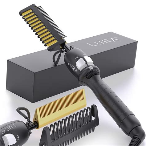 200 500F Hot Straightening Comb For Wigs Pressing Tool For Black Hair Men S Hair Straightener