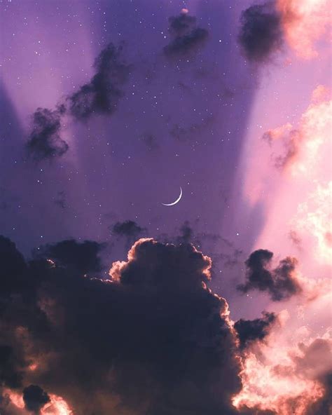 Purple Aesthetic Wallpaper Cloud - FWDMY