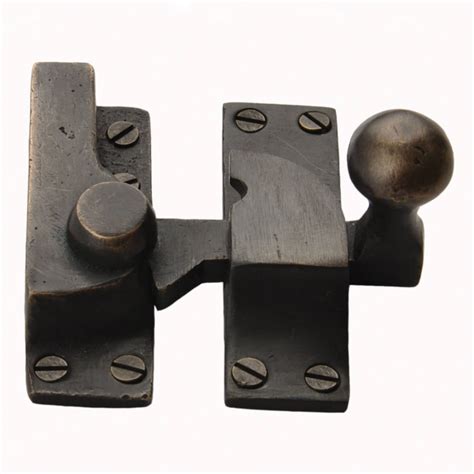 Dark Bronze Sash Window Fastener Period Window Sash Fasteners