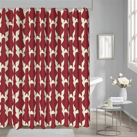 10 Amazing Burgundy Shower Curtain For 2023 Citizenside