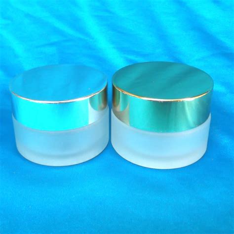 15G Frosted Glass Containers 15G Cream Jars Cosmetic Packing Box Skin