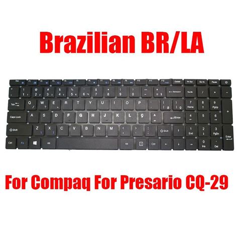 Br La Teclado De Substitui O Do Port Til Para Compaq Para Presario Cq