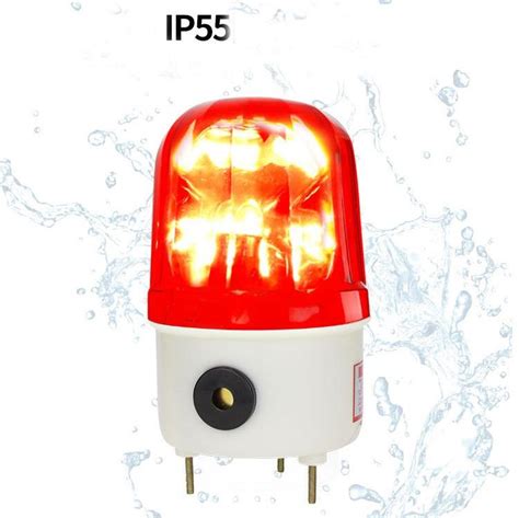 Rotary Signal Alarm Flashing Warning Light Ac V Sound Light Rotary