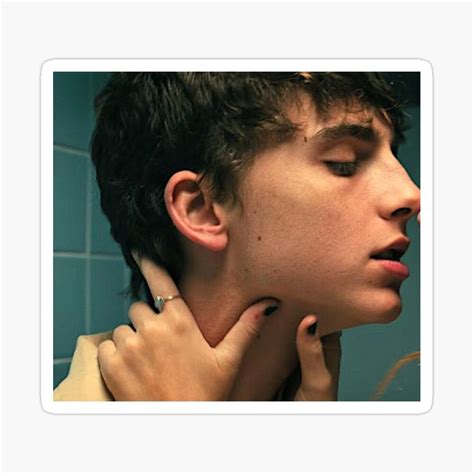 Timothee Chalamet Movie Sticker By Munizart Timothee Chalamet