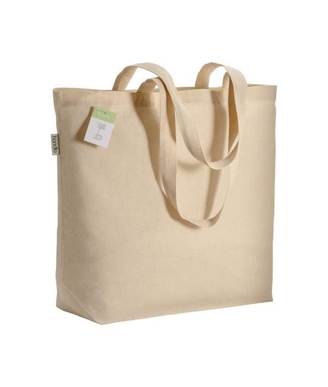 Tote Bag Avec Soufflet Coton Bio