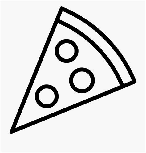 Pizza Slice Clipart Black And White Clip Art Library