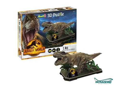 Revell 3d Jurassic World Dominion Jigsaw Puzzle T Rex 00241 £1051 Picclick Uk