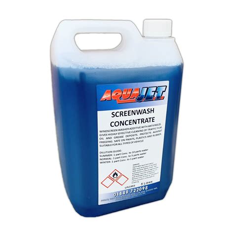 Screen Wash Concentrate 5ltr 25ltr 200ltr — Aquajet Cleaning Equipment