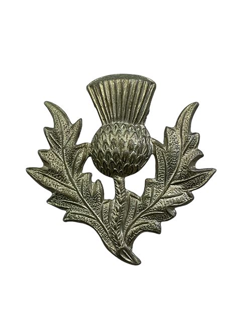 Ww2 British London Scottish Rifle Volunteers Cap Badge