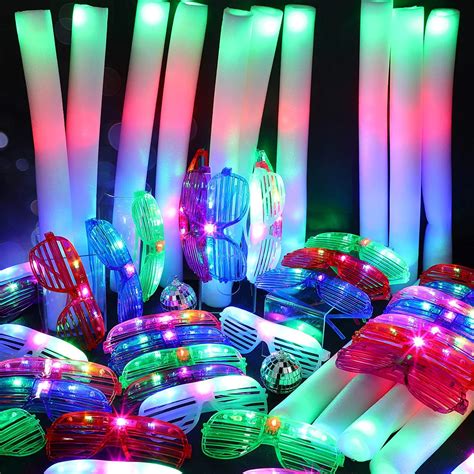 Stk Partij Led Foam Glow Stick Bulk Cheer Tube Rgb In