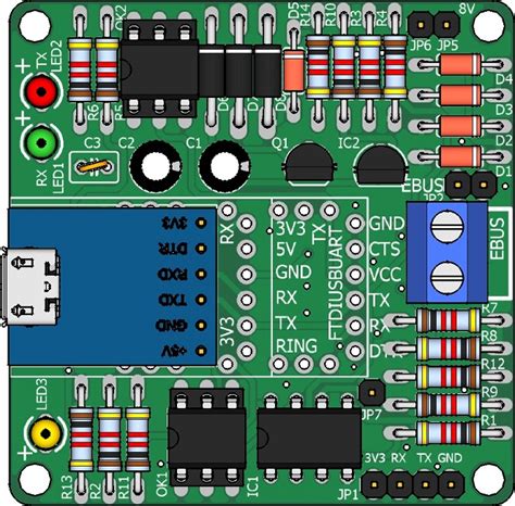 Base Board EBUS Adapter 3