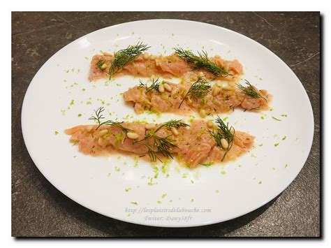 Carpaccio De Truite