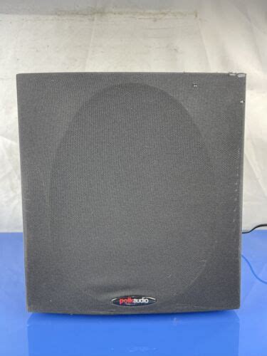 Polk Audio Home Theater Powered Subwoofer Psw303 Black Ebay