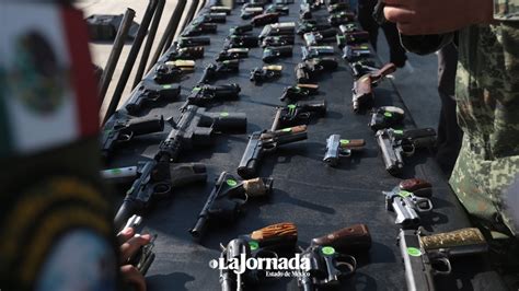 Sedena Destruye Armas Decomisadas En El Edomex La Jornada Estado De