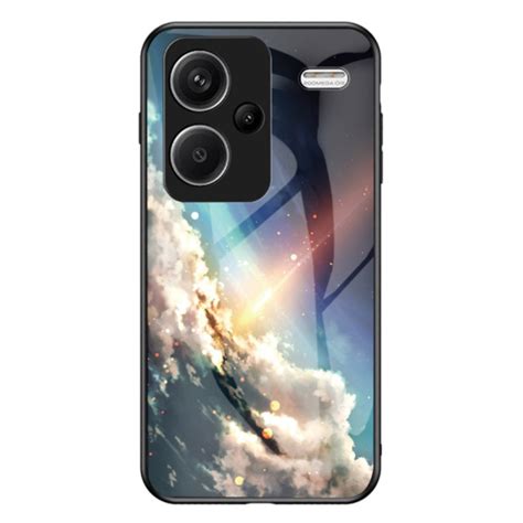 Coque Xiaomi Redmi Note Pro G Verre Tremp Montagnes Sous Le Ciel