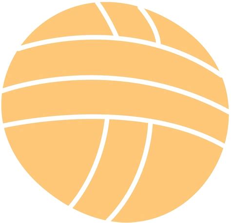 Equipo De Pelota De Voleibol Vector Premium