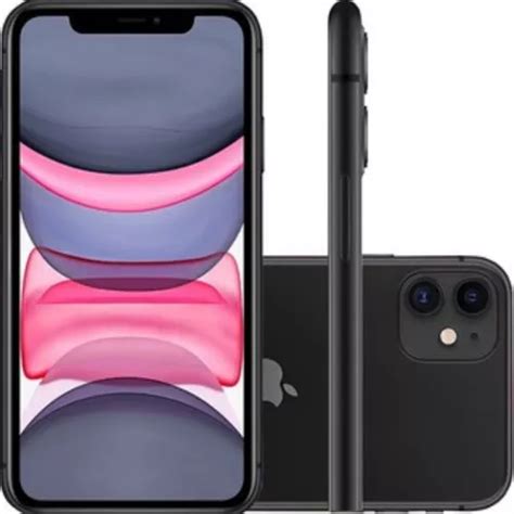 Apple IPhone 11 128gb Smartphone Preto Celular Vitrine Escorrega