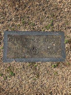 Bertha Johnson Jernigan 1916 1990 Mémorial Find a Grave