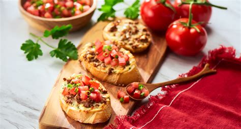 Bruschetta With Chorizo Vandv Supremo® Food Service