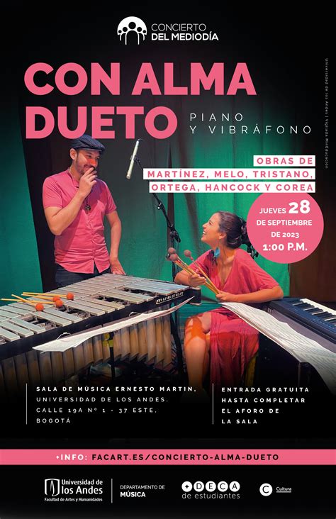 Concierto del mediodía Con Alma Dueto piano y vibráfono