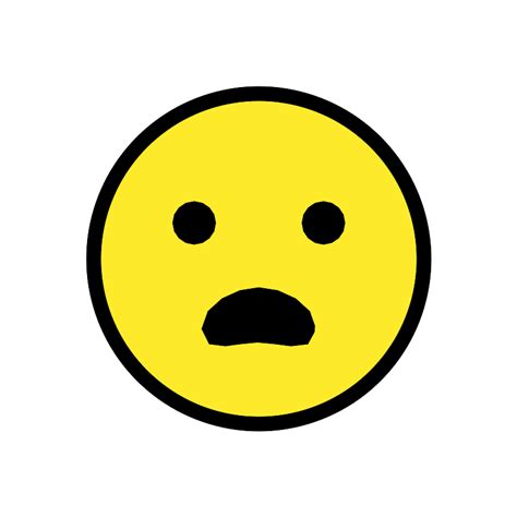 Frowning Face With Open Mouth Vector SVG Icon SVG Repo