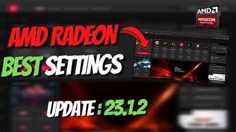 AMD Radeon NEW UPDATE 23 1 2 Best Settings Optimization For MORE