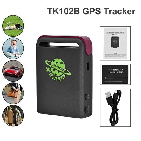 10pcs Lot Gps Locator Vehicle Gsm Tk102b Car Mini Realtime Online Gsm