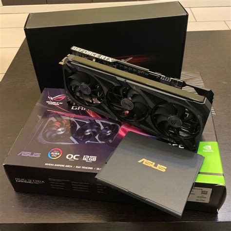 Asus Geforce Rtx 3060 12gb Gddr6 Rog Strix Oc Κάρτες Γραφικών Insomniagr