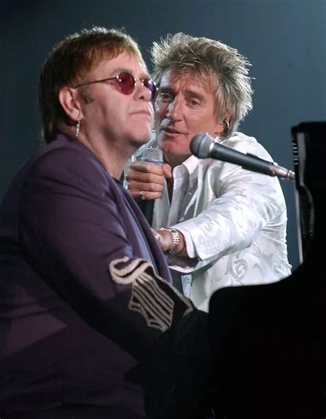 Elton John Says Rod Stewart Has A Fing Cheek As 50 Year Feud Escalates Daily Star