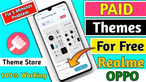 Realme Paid Themes For Free New Trick Realme Oppo Paid Themes