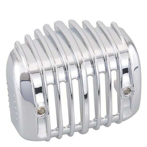 Abs Chrome Voltage Regulator Cover For Harley Heritage Softail Flstc