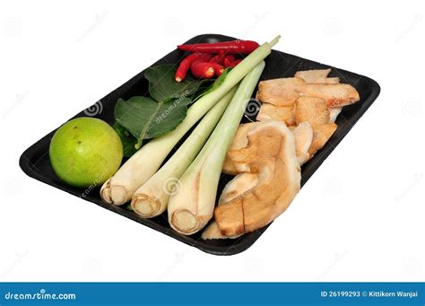 Ingredient Tom Yum Herbal Ingredients Stock Image Image Of Curry