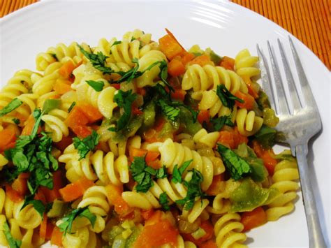 Spicy Vegetable Pasta | vegrecipes4u.com