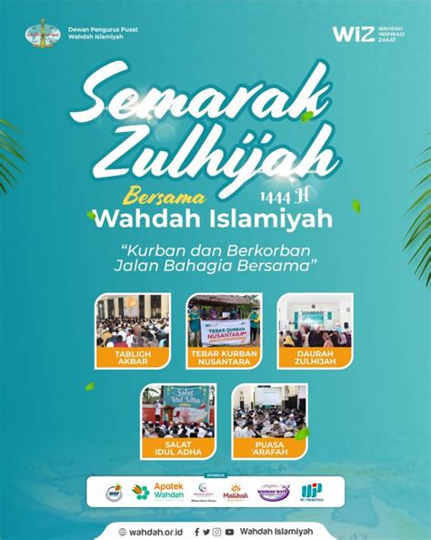 Bulan Haji Didepan Mata Ini Program Nasional Wahdah Sambut Zulhijah