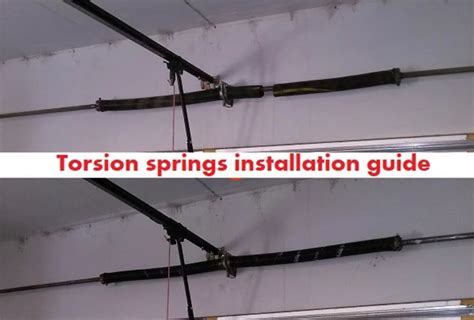 Garage Door Torsion Springs Installation Guide