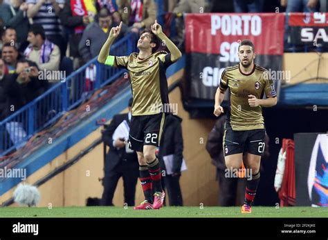 Kaka Ac Milan Celebrates After Hi Res Stock Photography And Images Alamy